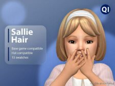 Sallie Hair for Sims 4