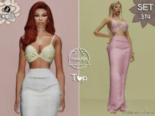 SET 314 – TOP & Skirt for Sims 4