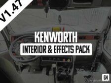 Kenworth Interior & Effect Sound Pack [1.47] for American Truck Simulator