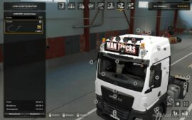 Lightbox For MAN TGX 2020 for Euro Truck Simulator 2