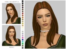Ferla Hairstyle for Sims 4