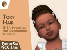 Tory Hair For Infants for Sims 4