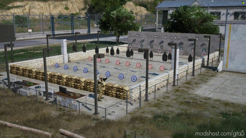 GTA 5 Map Mod: Fort Zancudo Shooting Range SP / Fivem (Featured)