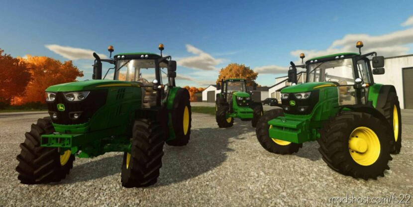 John Deere 6135M V7.0 for Farming Simulator 22