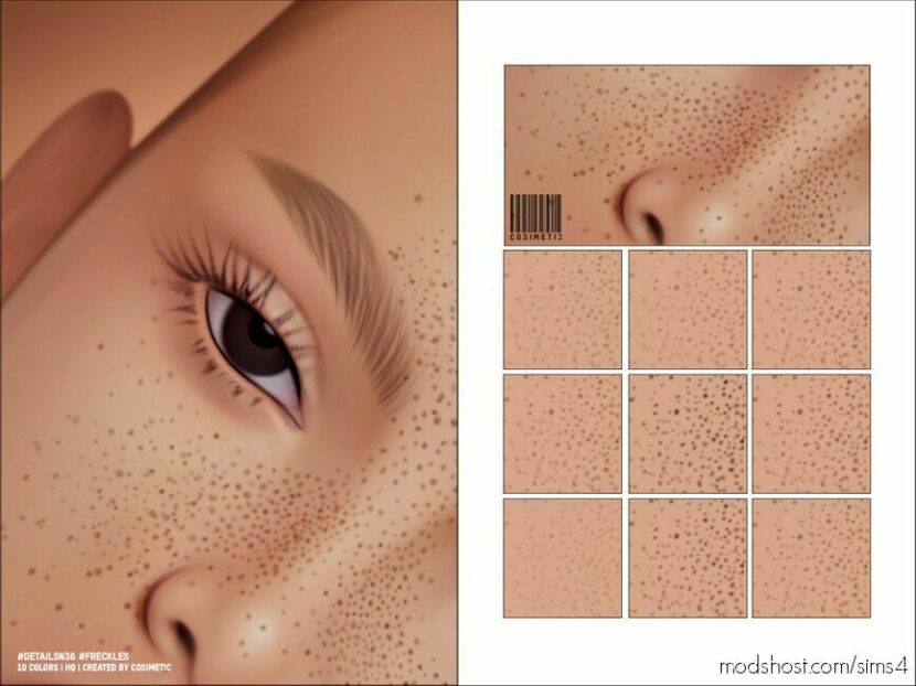 Freckles | Details N36 for Sims 4