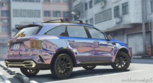 GTA 5 KIA Vehicle Mod: 2022 KIA Sorento SX Prestige (Add-On/Replace) (Image #4)