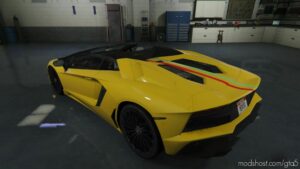 GTA 5 Lamborghini Vehicle Mod: Aventador (Image #2)