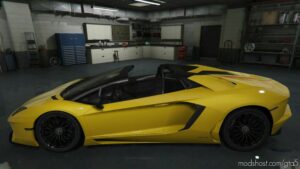 GTA 5 Lamborghini Vehicle Mod: Aventador (Image #3)