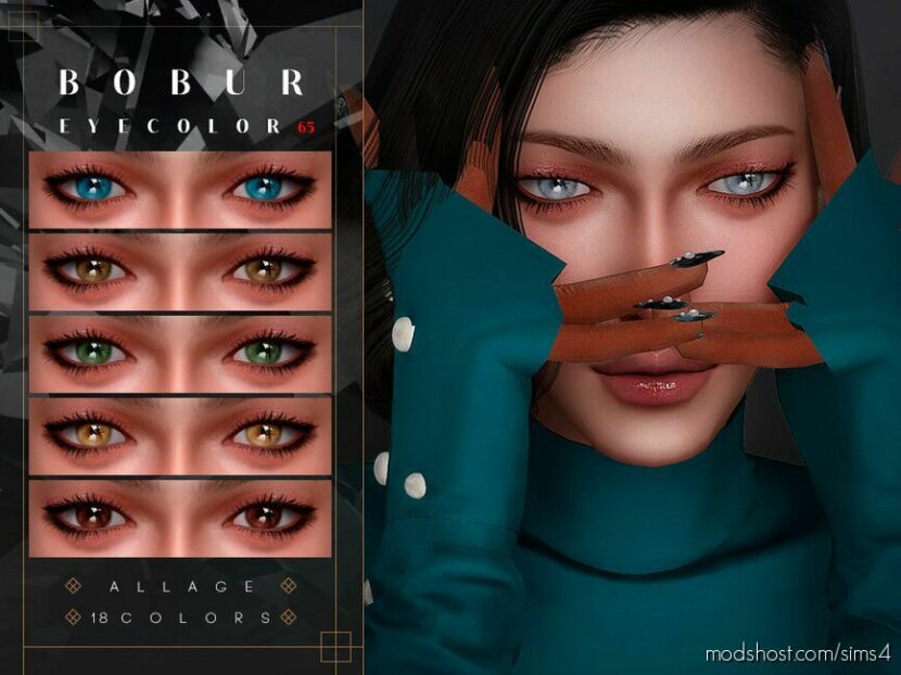 Shining Eyecolors for Sims 4