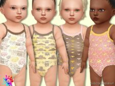 Infant Hive Swimsuit for Sims 4