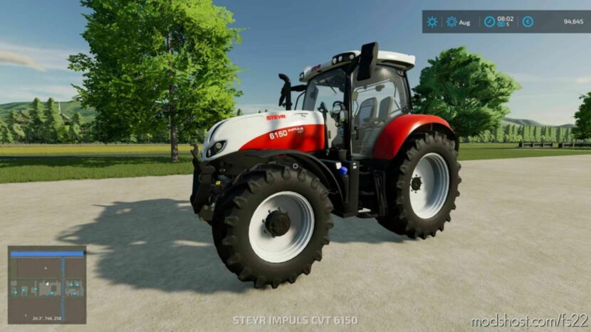 Steyr Impuls CVT 6150-6175 for Farming Simulator 22