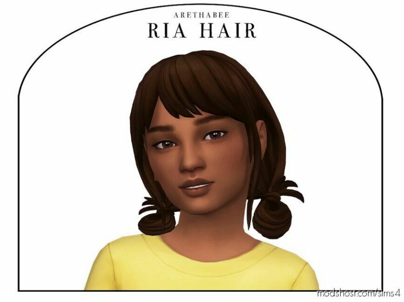 RIA Hair (Children) for Sims 4