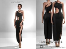 Katia Dress for Sims 4
