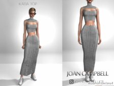 Sims 4 Female Clothes Mod: Katia SET (Featured)