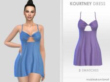 Kourtney Dress for Sims 4