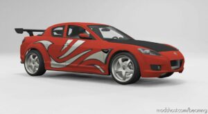 BeamNG Mazda Car Mod: RX8 V1.1 (Image #3)