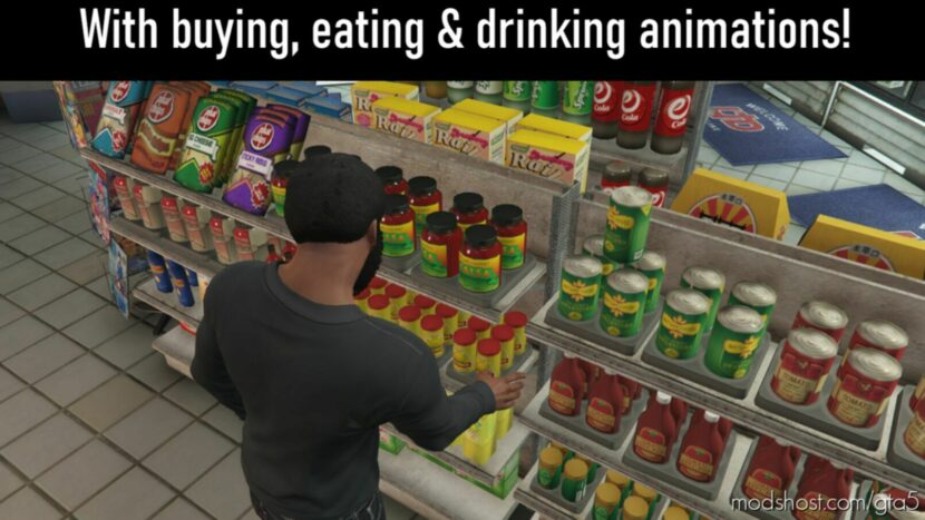 Simple Hunger & Thirst V1.1 for Grand Theft Auto V