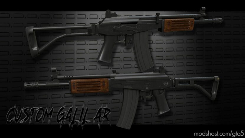 Galil SAR [Animated] V1.4 for Grand Theft Auto V