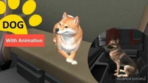 DOG With Animation for Euro Truck Simulator 2