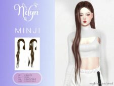 Minji Hair – NEW Mesh for Sims 4