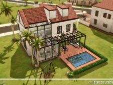 Sims 4 House Mod: Casa Granada: Place Renovation No CC (Image #2)