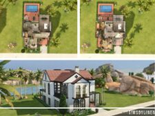 Sims 4 House Mod: Casa Granada: Place Renovation No CC (Image #8)