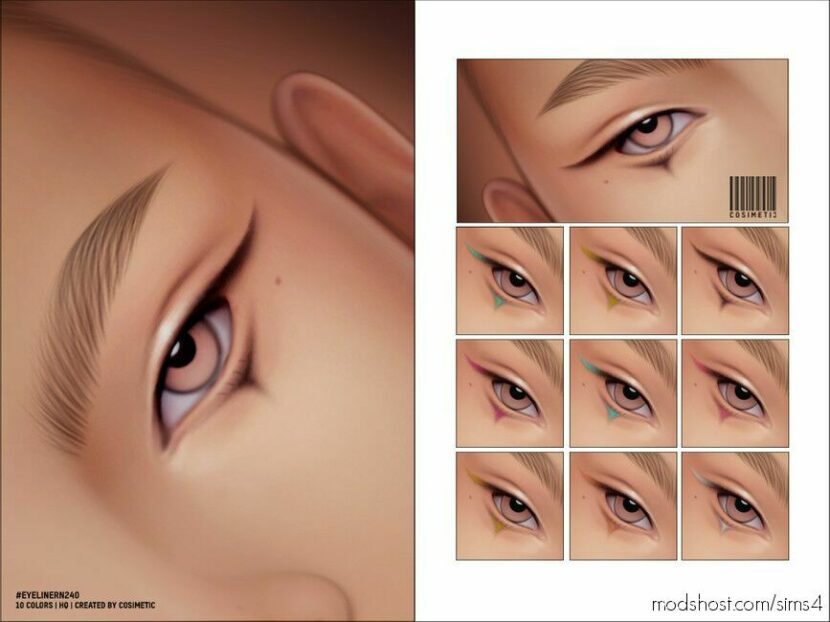 Willow Smith’s Eyeliner N240 for Sims 4