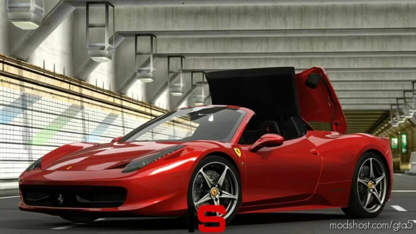 2010 Ferrari 458 Spider [Add-On | Animated Roof] for Grand Theft Auto V
