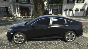 GTA 5 Honda Vehicle Mod: Civic 2016 (Image #2)