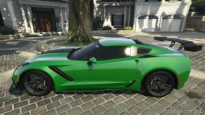 GTA 5 Chevrolet Vehicle Mod: Corvette ZR1 2019 (Image #2)