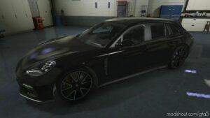 GTA 5 Porsche Vehicle Mod: Panamera Turbo S (Image #2)