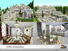 Sims 4 House Mod: Villa Laddalan No CC (Image #3)