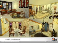 Sims 4 House Mod: Villa Laddalan No CC (Image #8)