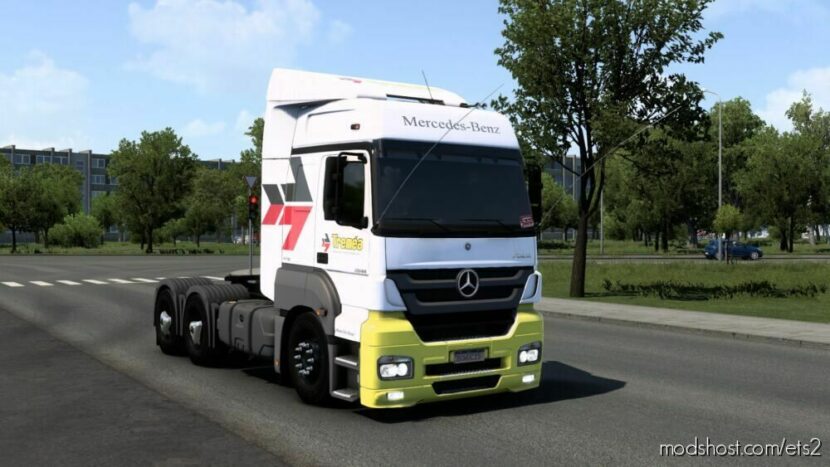 Skin Treméa Mercedes-Benz Axor By Quality3Dmods By Rodonitcho Mods [1.47] for Euro Truck Simulator 2