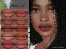 IMF Brandy Lipstick N499 for Sims 4
