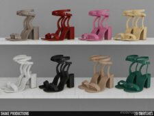 Sims 4 Female Shoes Mod: High Heels – S062302 (Image #2)