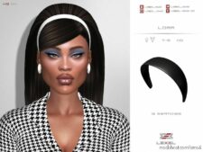 Lora Hair Band for Sims 4