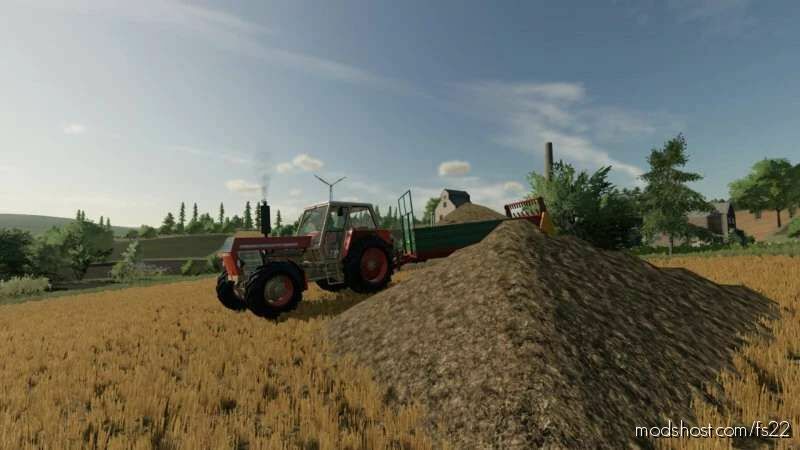 Visible Manure Texture for Farming Simulator 22