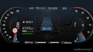 MAN TGX 2020 Improved Dashboard for Euro Truck Simulator 2