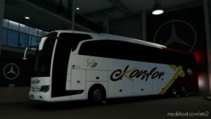 ETS2 Mercedes-Benz Mod: Mercedes Benz Travego 17 SHD Konfor Turizm Kurumsal Skin (Image #2)