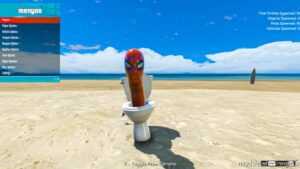 Skibidi Toilet Spider Head for Grand Theft Auto V