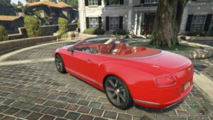 GTA 5 Bentley Vehicle Mod: Continental GT Convertible (Image #2)