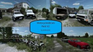 Cars & Moto Pack V2.0 for Farming Simulator 22