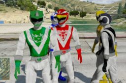 GTA 5 Player Mod: Choujuu Sentai Liveman (Image #2)