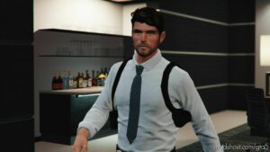 GTA 5 Player Mod: Agent Chris V1.0 Add-On PED Fivem (Image #3)