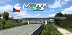 Majoooumap – Real-Scale Map Of Czechia for Euro Truck Simulator 2