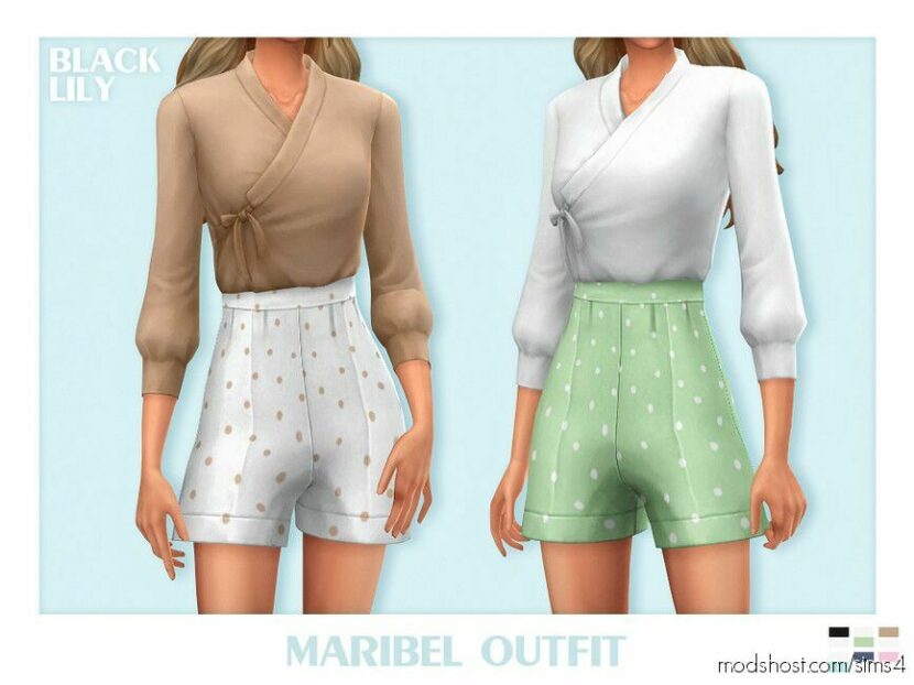 Maribel Outfit for Sims 4