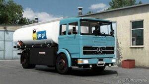 ETS2 Mercedes-Benz Truck Mod: Mercedes LPS 1632 + Tandem Trailer 1.47 (Image #2)