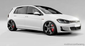 BeamNG Volkswagen Car Mod: Golf MK7 V1.6 (Image #4)