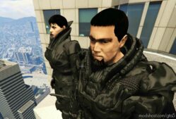 GTA 5 Player Mod: General Zod Armored Addon Ped (Image #2)
